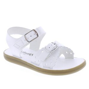 EUC Footmates Girls Sustainable Sandals - Eco-Ariel in White